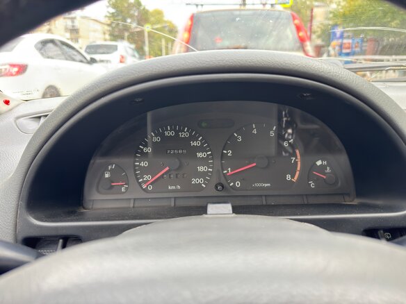 2002 Suzuki Swift II Рестайлинг, красный, 165000 рублей - вид 11