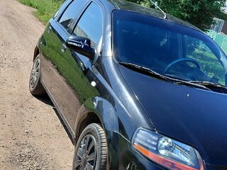 2007 Chevrolet Aveo I, чёрный, 300000 рублей, вид 1