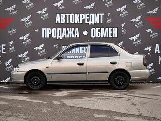 2007 Hyundai Accent ТагАЗ II, бежевый, 420000 рублей, вид 4