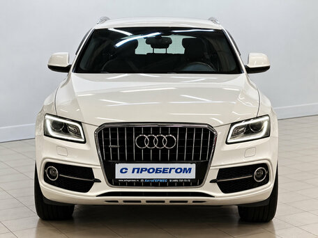 2014 Audi Q5 I (8R) Рестайлинг, белый, 1950000 рублей, вид 2