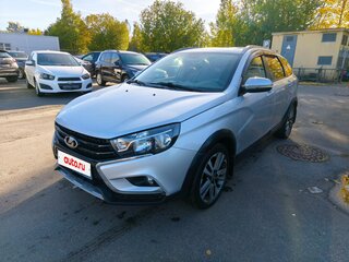 2018 Lada (ВАЗ) Vesta SW I, серебристый, 879000 рублей, вид 1