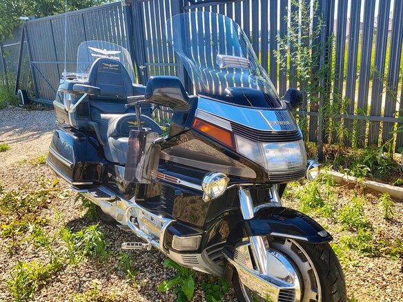 1992 Honda GL 1500 Gold Wing, чёрный, 550000 рублей