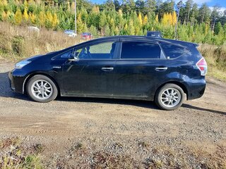 2015 Toyota Prius Alpha I (ZVW40/41) Рестайлинг, чёрный, 1200000 рублей, вид 4