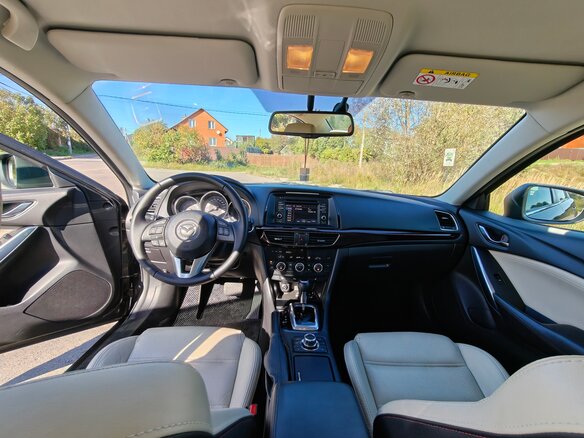 2014 Mazda 6 III (GJ), серый, 1670000 рублей - вид 7