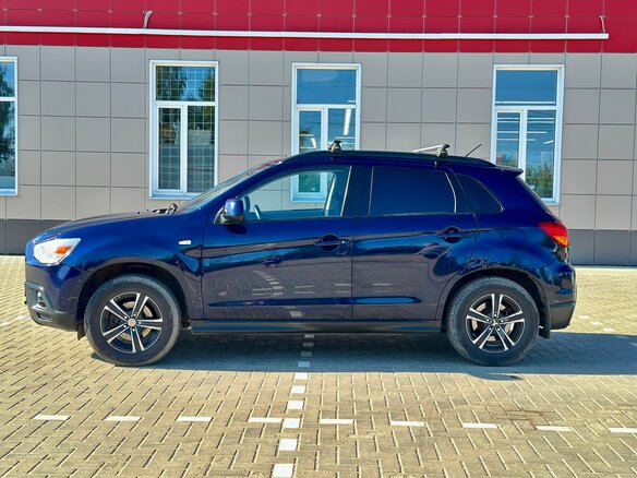 2012 Mitsubishi ASX I, синий, 610000 рублей - вид 5