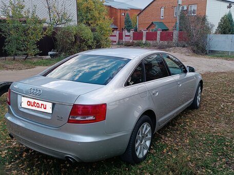 2008 Audi A6 III (C6), серебристый, 850000 рублей, вид 3