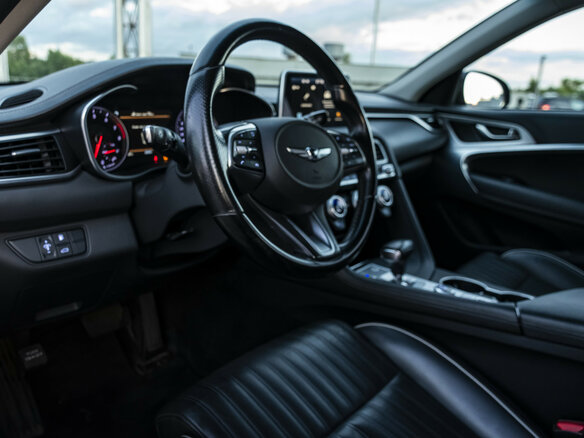 2018 Genesis G70 I, синий - вид 8