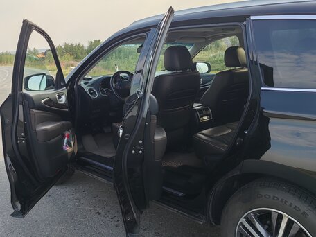 2017 Infiniti QX60 I Рестайлинг, чёрный, 2450000 рублей, вид 4