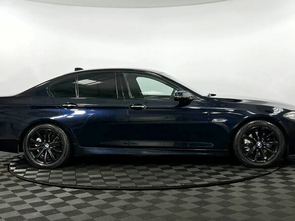 2014 BMW 5 серии 528i xDrive VI (F10/F11/F07) Рестайлинг, чёрный, 1950000 рублей - вид 4