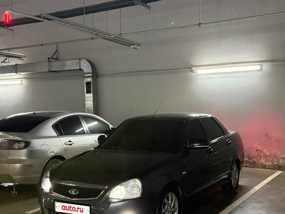 2014 Lada (ВАЗ) Priora I Рестайлинг, серебристый, 450000 рублей - вид 1