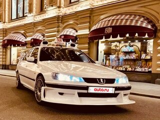 2001 Peugeot 406 I Рестайлинг, белый, 999999 рублей, вид 2