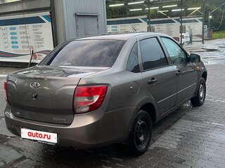 2014 Lada (ВАЗ) Granta I, коричневый, 210000 рублей, вид 4