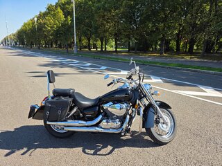 2009 Honda Shadow 750, чёрный, 599999 рублей, вид 2