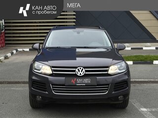 2012 Volkswagen Touareg II, серый, 1815000 рублей, вид 3