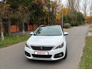 2018 Peugeot 308 II Рестайлинг, белый, 1270000 рублей, вид 2