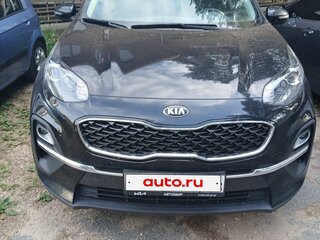 2021 Kia Sportage IV Рестайлинг, чёрный, 2587500 рублей, вид 1