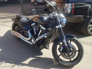 2007 Yamaha XV 1700 Warrior, чёрный, 1300000 рублей, вид 2