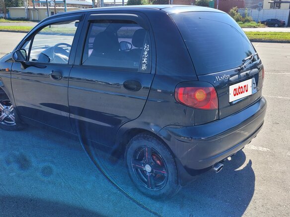 2008 Daewoo Matiz I Рестайлинг, чёрный, 180000 рублей - вид 7
