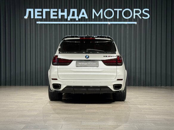 2016 BMW X5 40d III (F15), белый, 4840000 рублей - вид 4