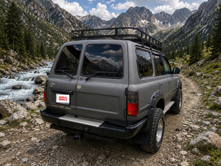 1996 Toyota Land Cruiser 80 Series Рестайлинг, серый, 1500000 рублей, вид 5