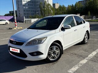 2008 Ford Focus II Рестайлинг, белый, 585000 рублей, вид 2