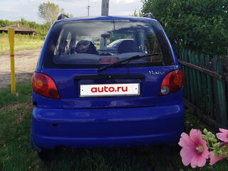 2008 Daewoo Matiz I Рестайлинг, синий, 110000 рублей, вид 4