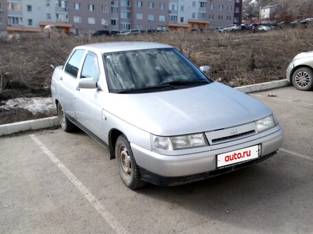 2003 Lada (ВАЗ) 2110, серебристый, 199000 рублей, вид 2
