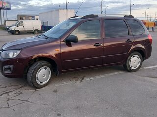 2014 Lada (ВАЗ) Kalina II, пурпурный, 390000 рублей, вид 4