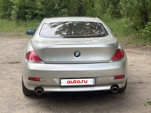 2004 BMW 6 серии 645i II (E63/E64), серый - вид 7