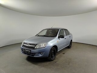 2014 Lada (ВАЗ) Granta I, голубой, 295000 рублей, вид 1