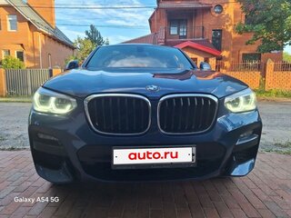2019 BMW X4 20d II (G02), синий, 4740000 рублей, вид 2