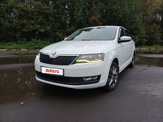 2019 Skoda Rapid I Рестайлинг, белый, 1200000 рублей, вид 1
