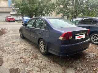 2002 Honda Civic VII, синий, 370000 рублей, вид 4