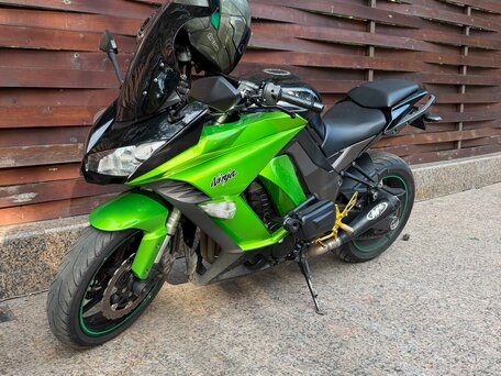 2011 Kawasaki Z 1000SX, зелёный, 449000 рублей, вид 1