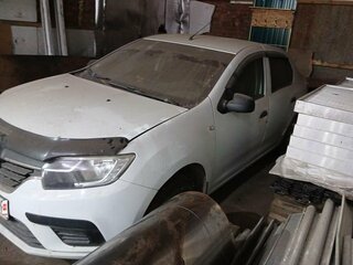 2019 Renault Logan II Рестайлинг, белый, 432200 рублей, вид 2