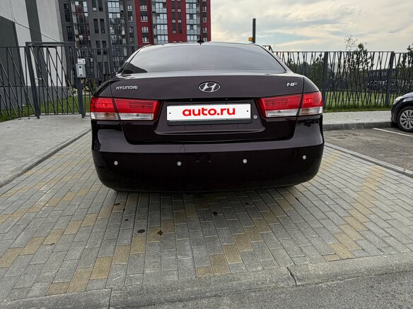 2006 Hyundai Sonata V (NF), пурпурный, 500000 рублей - вид 10