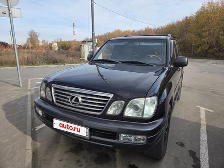 2003 Lexus LX 470 II Рестайлинг, чёрный, 1820000 рублей, вид 4