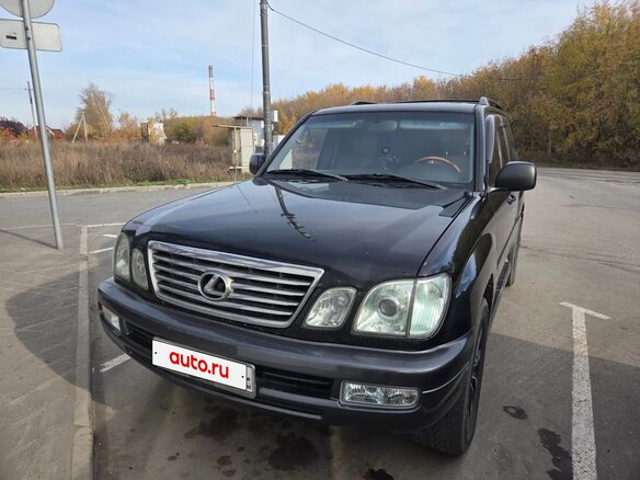 2003 Lexus LX 470 II Рестайлинг, чёрный, 1820000 рублей - вид 3