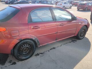 2007 Chevrolet Lacetti I, красный, 190000 рублей, вид 4
