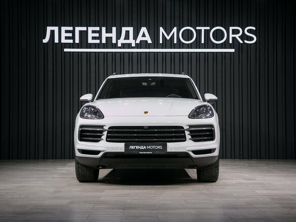 2018 Porsche Cayenne III, белый - вид 1