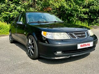 2003 Saab 9-5 I Рестайлинг, чёрный, 550000 рублей, вид 4