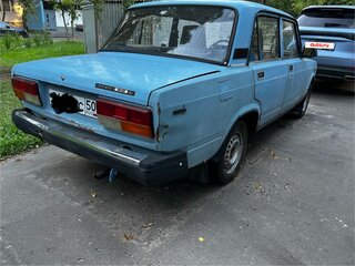 1988 Lada (ВАЗ) 2107, голубой, 40000 рублей, вид 4