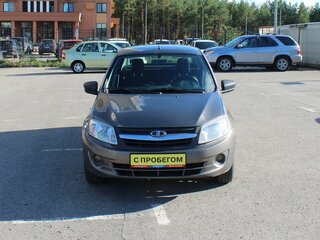 2014 Lada (ВАЗ) Granta I, коричневый, 270000 рублей, вид 3