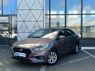 2018 Hyundai Solaris II, коричневый, 1149000 рублей, вид 1