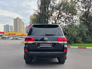 2019 Toyota Land Cruiser 200 Series Рестайлинг 2, чёрный, 5699000 рублей, вид 5