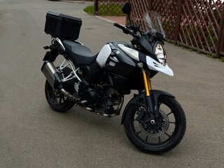 2014 Suzuki V-Strom 1000, серебристый, 680000 рублей, вид 1