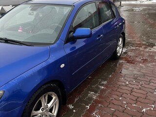 2008 Mazda 3 I (BK) Рестайлинг, синий, 750000 рублей, вид 5