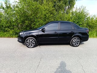 2022 Lada (ВАЗ) Granta Euro-2 I Рестайлинг, чёрный, 1050000 рублей, вид 4