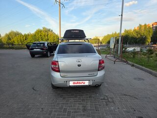 2014 Lada (ВАЗ) Granta I, серебристый, 425000 рублей, вид 3
