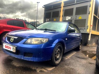 1998 Mazda 323 VI (BJ), синий, 110000 рублей, вид 2